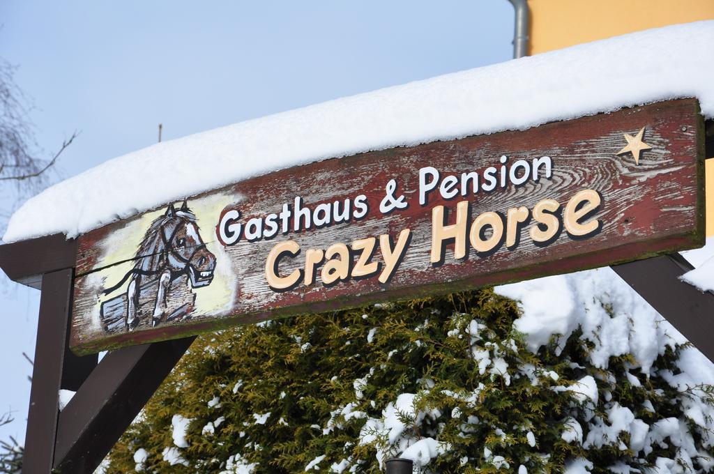 Steakhouse & Pension Crazy Horse Suhl Bagian luar foto